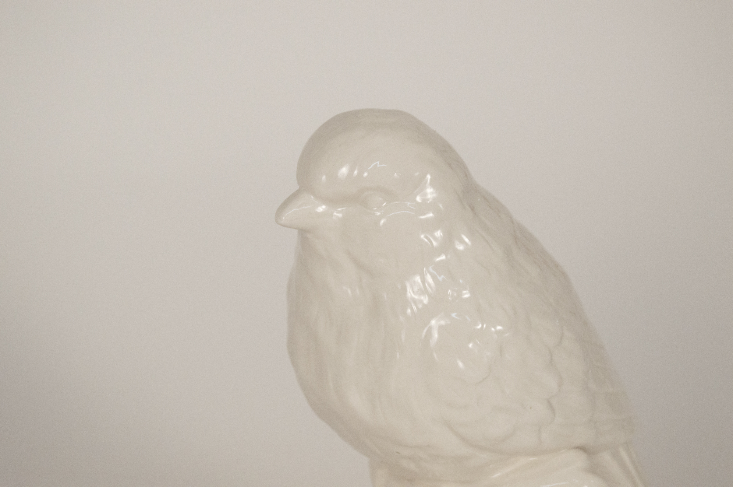 Pair of Ceramic Bird Statuettes