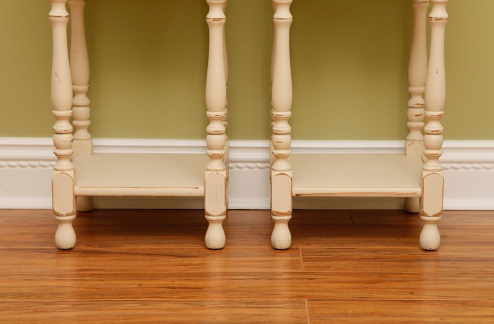 Pair of Beige Nightstands