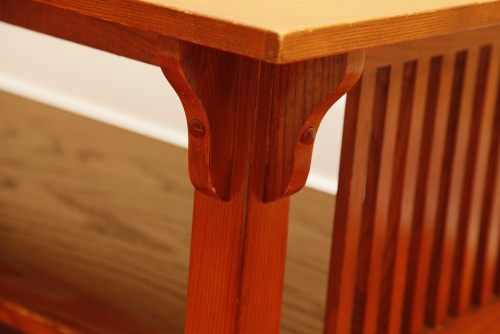 Misson Style Oak Coffee Table