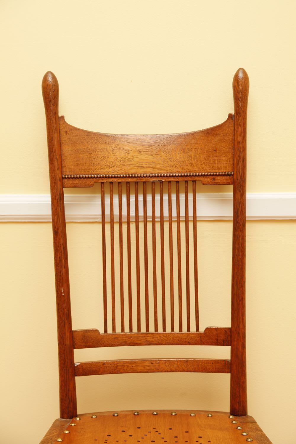 Group of Four Oak Dining Chairs