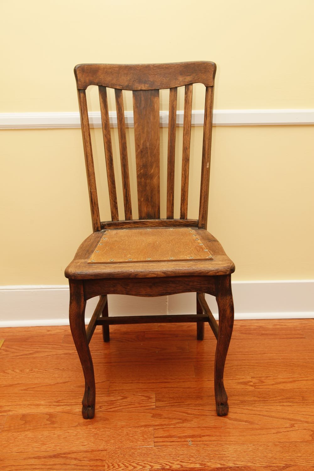 Group of Four Oak Dining Chairs
