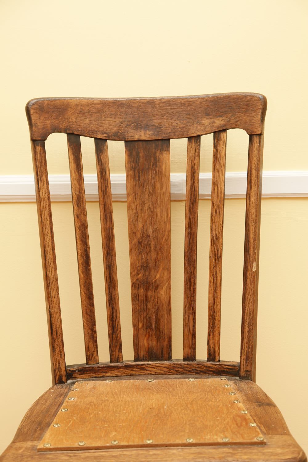 Group of Four Oak Dining Chairs