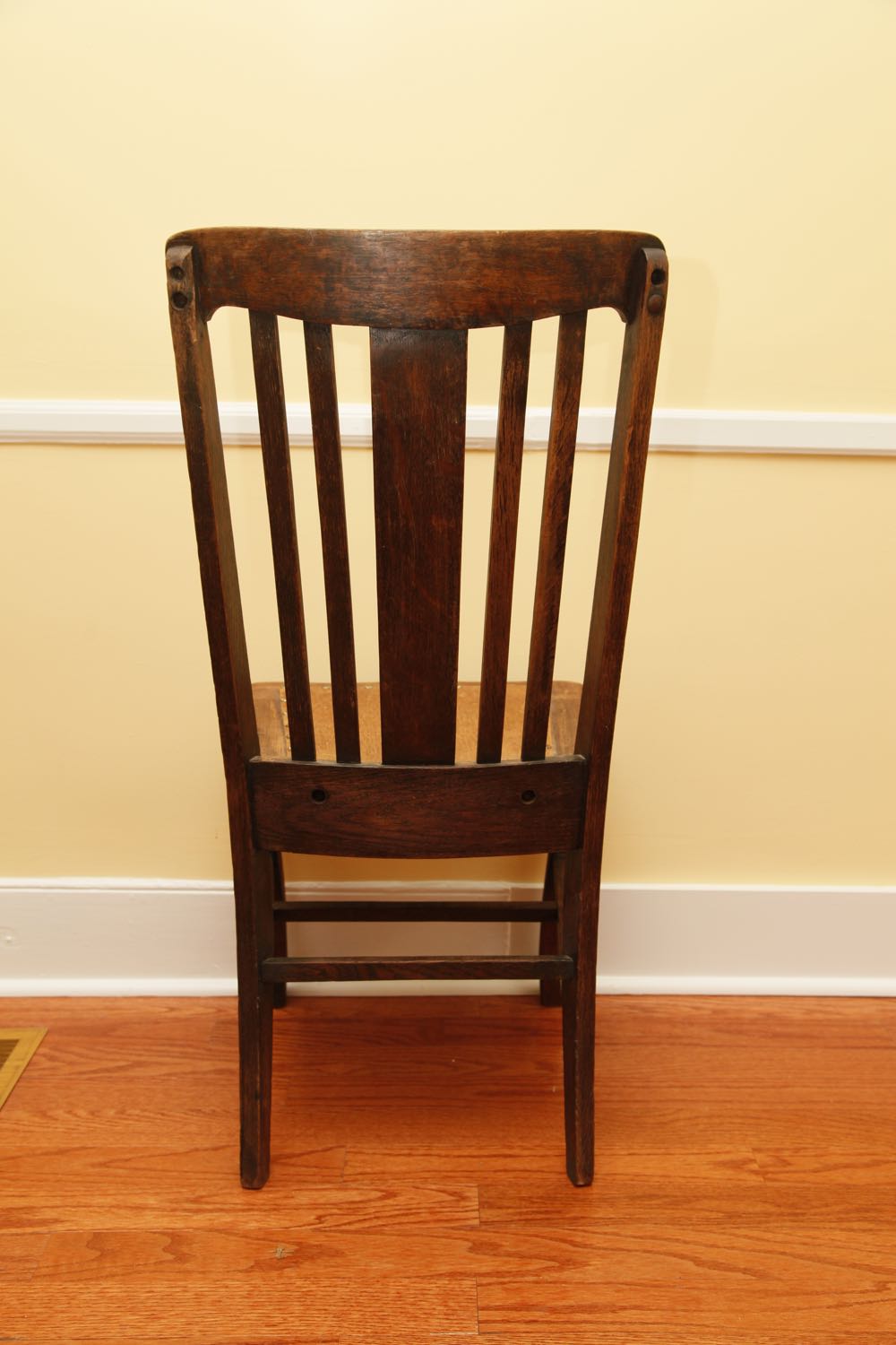 Group of Four Oak Dining Chairs