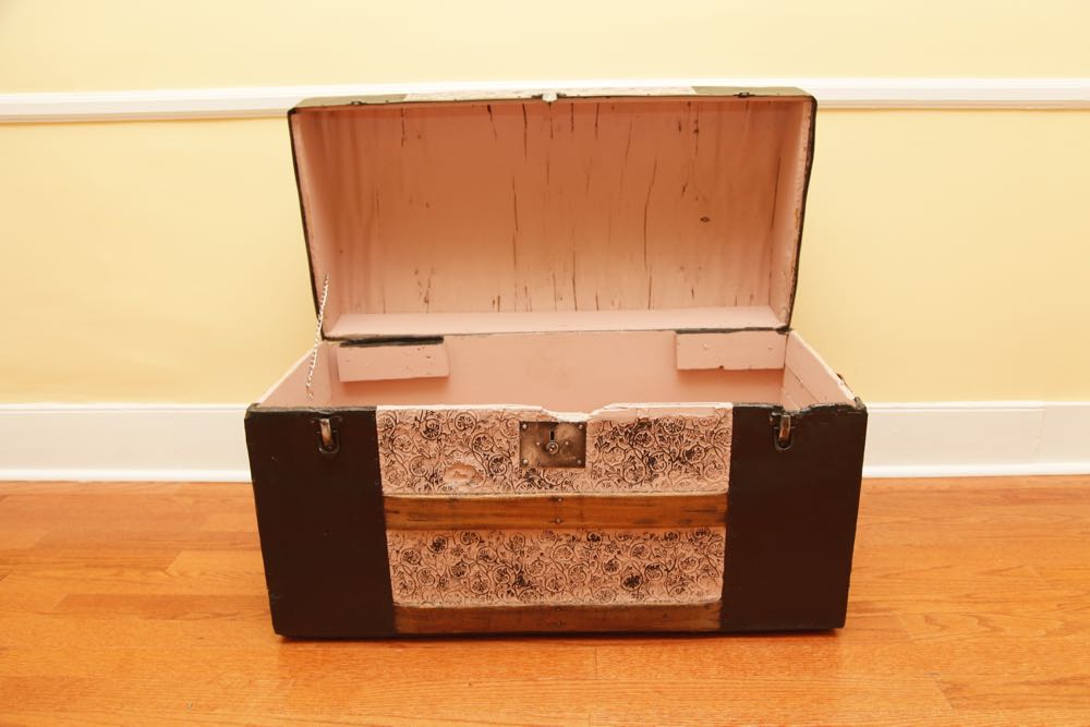 Metal Camel Back Trunk