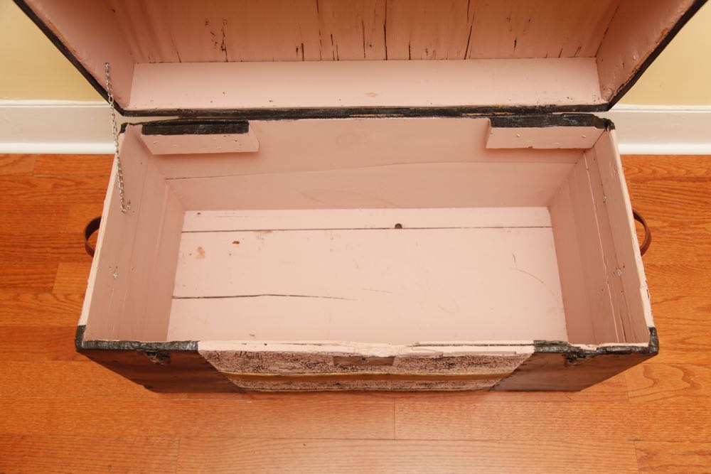 Metal Camel Back Trunk