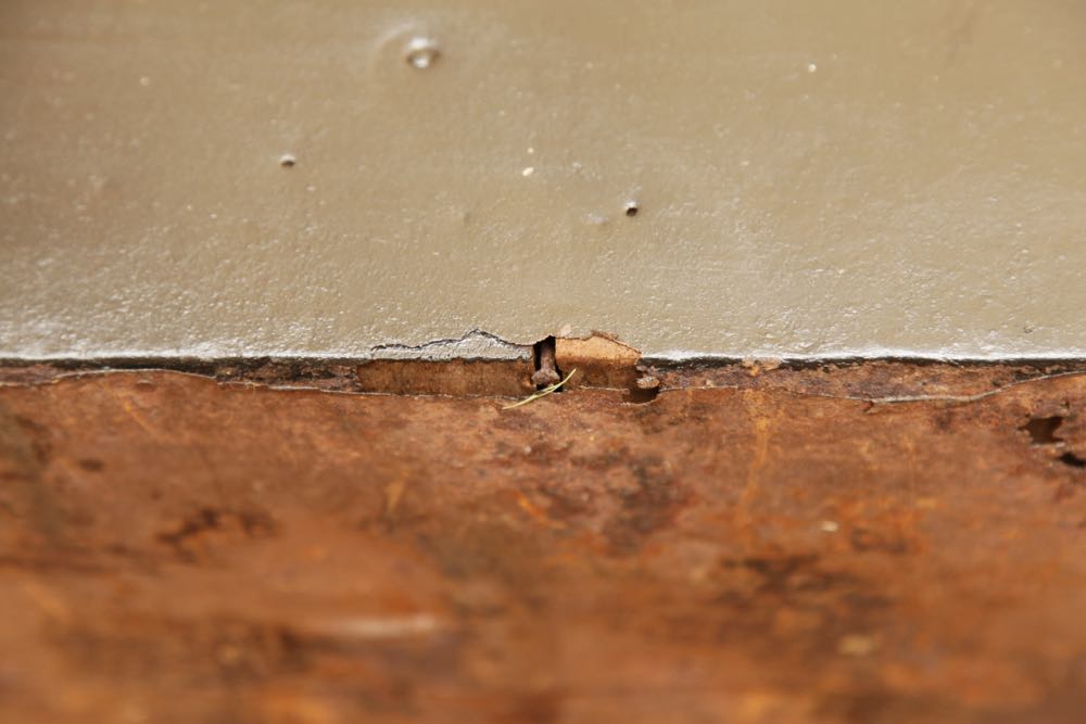 Metal Camel Back Trunk