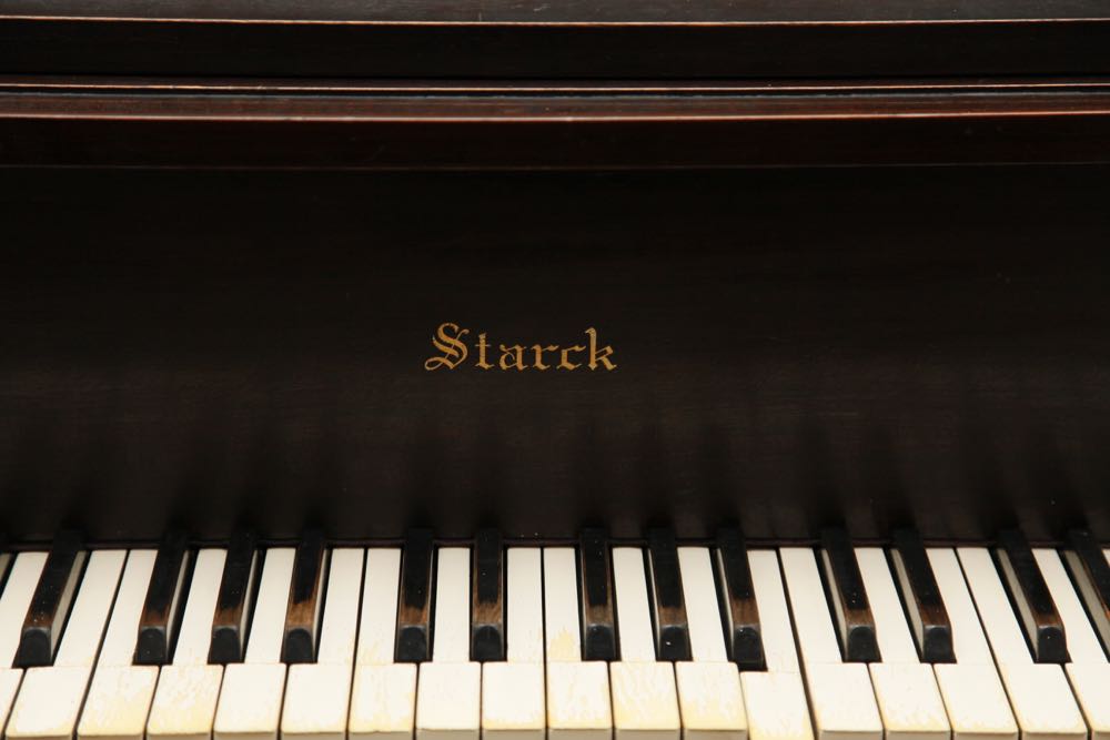 Starck Baby Grand Piano and Stool
