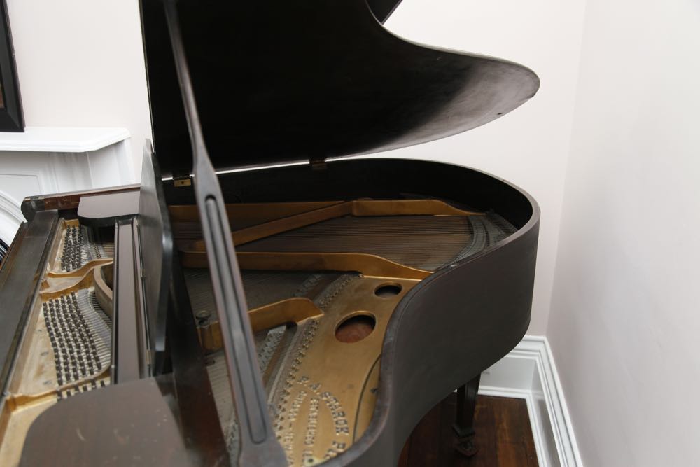 Starck Baby Grand Piano and Stool