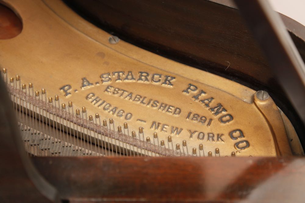 Starck Baby Grand Piano and Stool