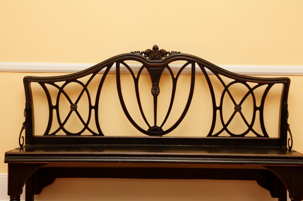 Hand Crafted Wood Bench