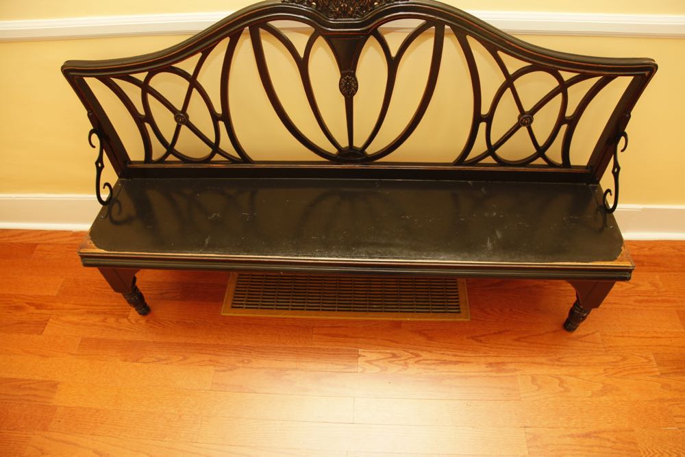 Hand Crafted Wood Bench