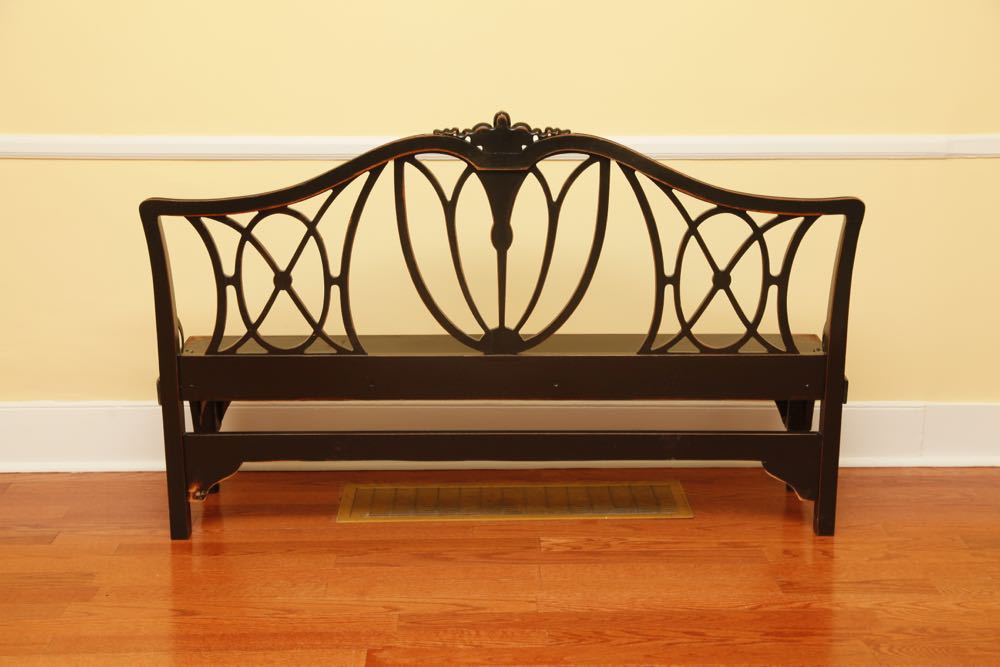 Hand Crafted Wood Bench