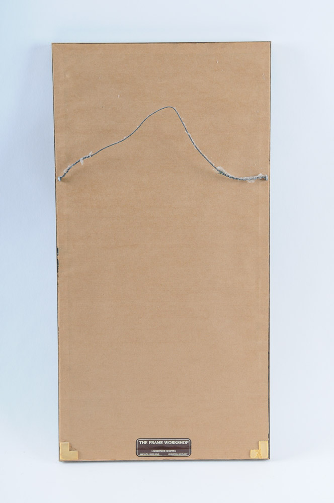 Framed "Marinated Tomatoes" Recipe Ephemera