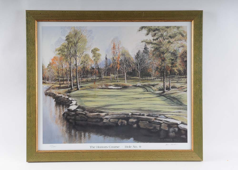 Limited Edition "Honor Course No. 9" Print By W. H. Price