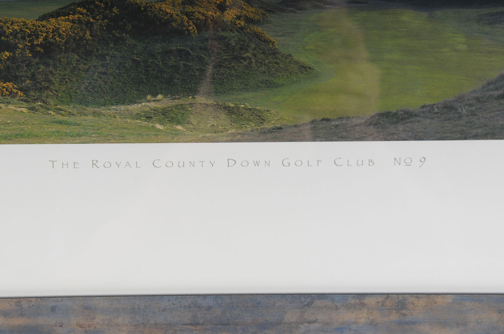 "The Royal County Down" Hole #9 Framed Print