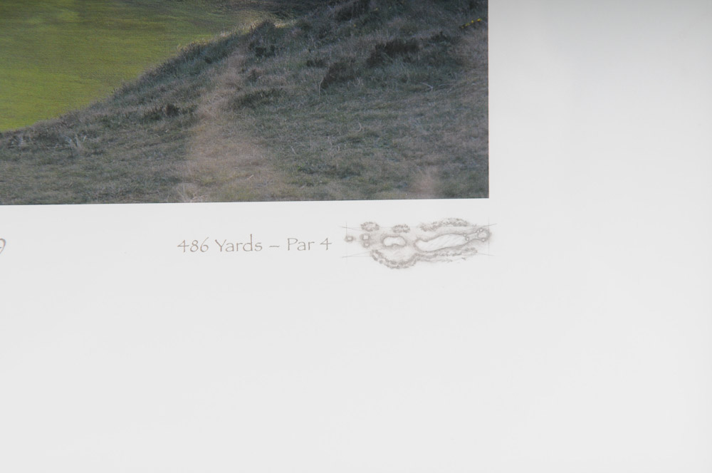 "The Royal County Down" Hole #9 Framed Print