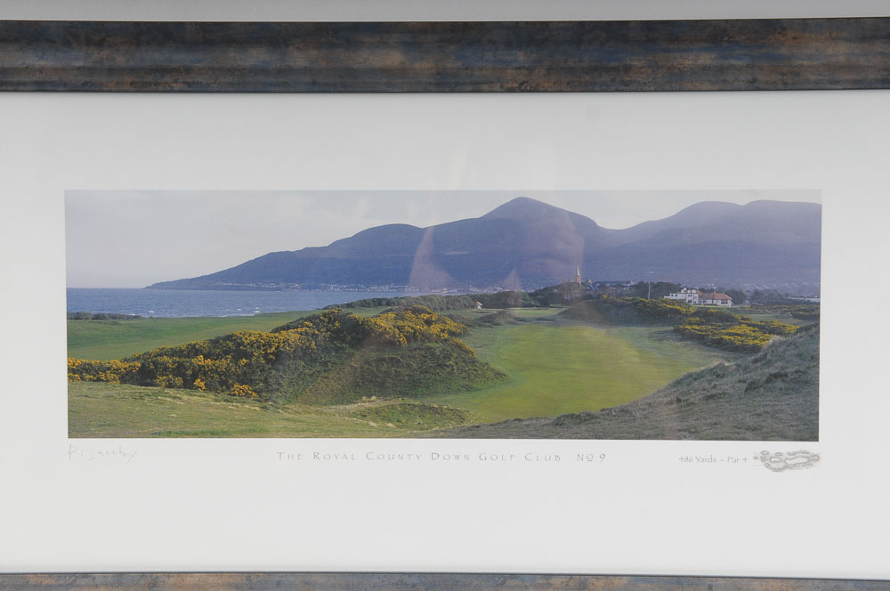 "The Royal County Down" Hole #9 Framed Print