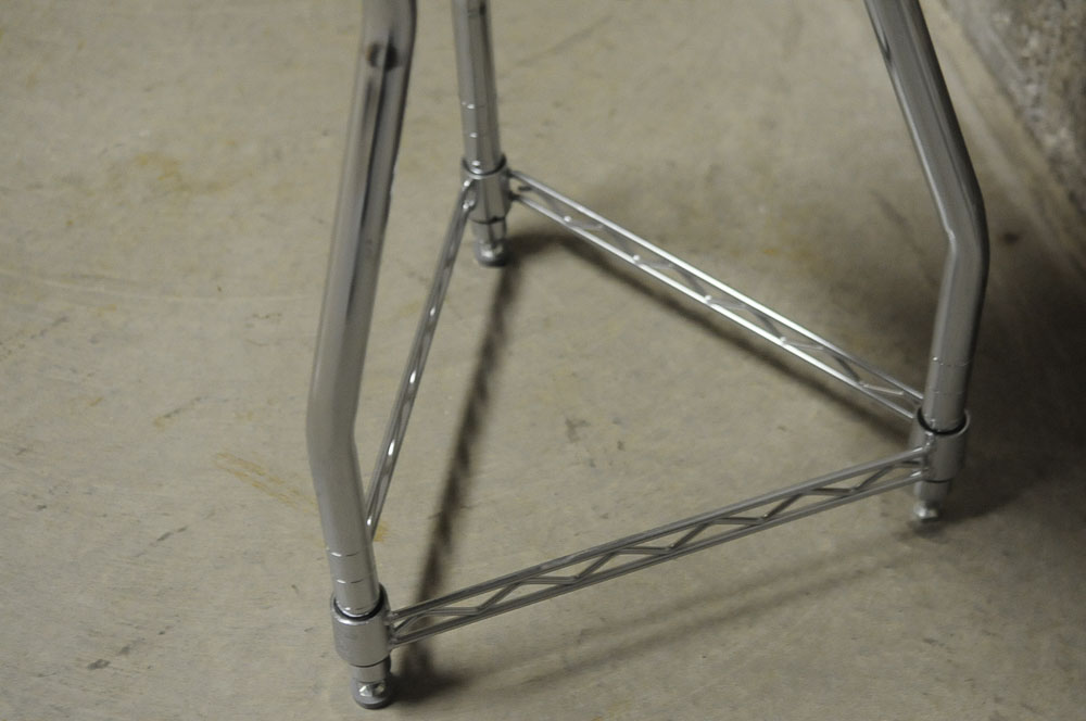 Industrial Style Counter-Height Stool