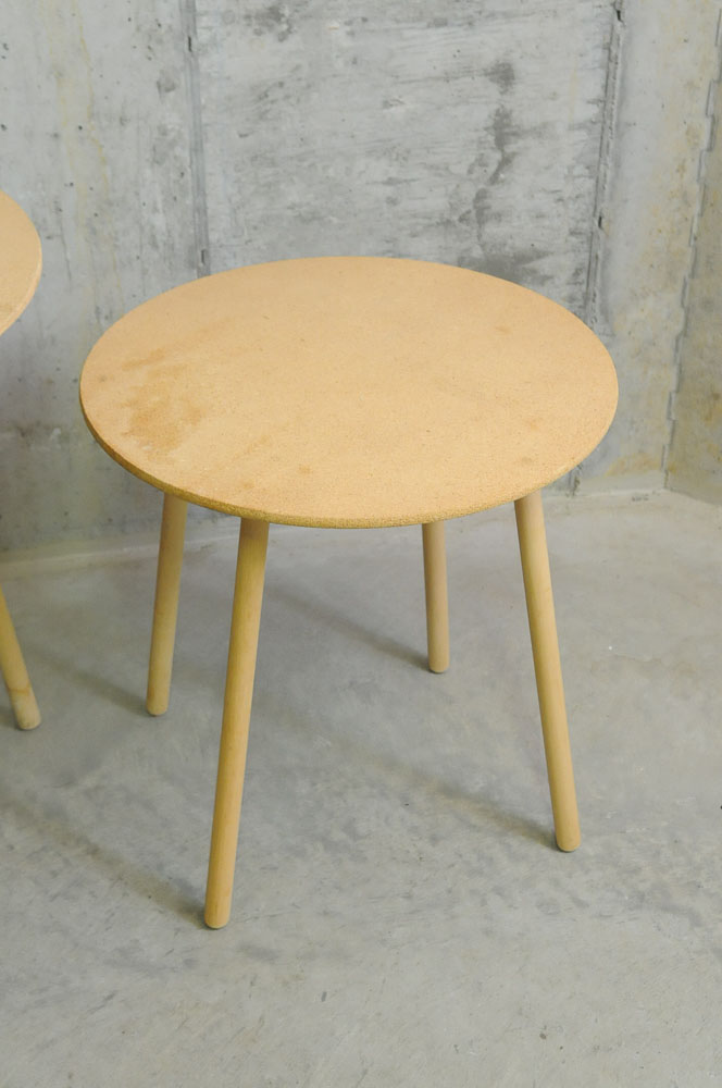 Pair of Composite Wood Tables