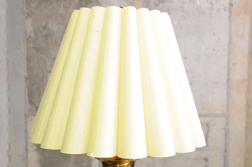 Brass Ginger Jar Foo Dog Lamp