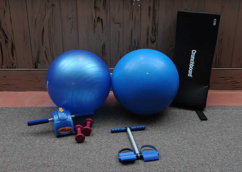 Collection of Exercise Equipment