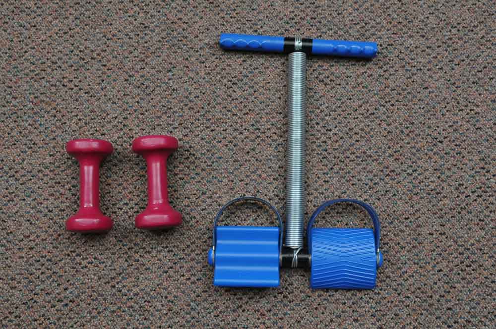 Collection of Exercise Equipment