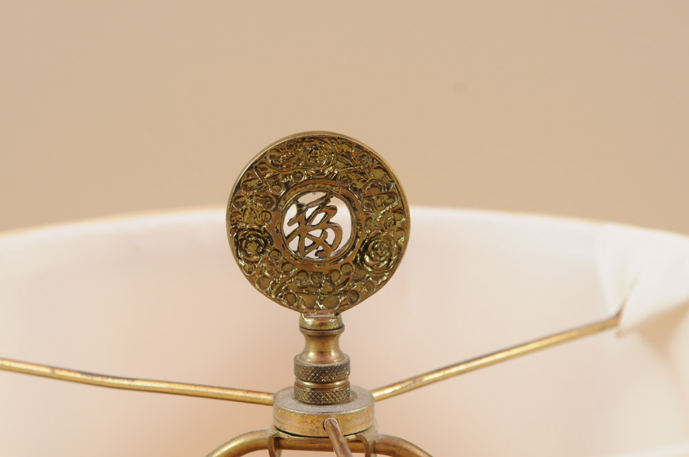 Pair of Gold Accent Table Lamps