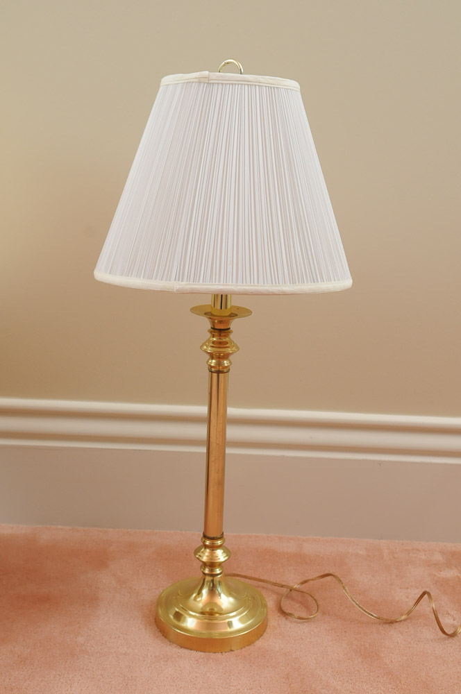 Pair of Gold Accent Table Lamps