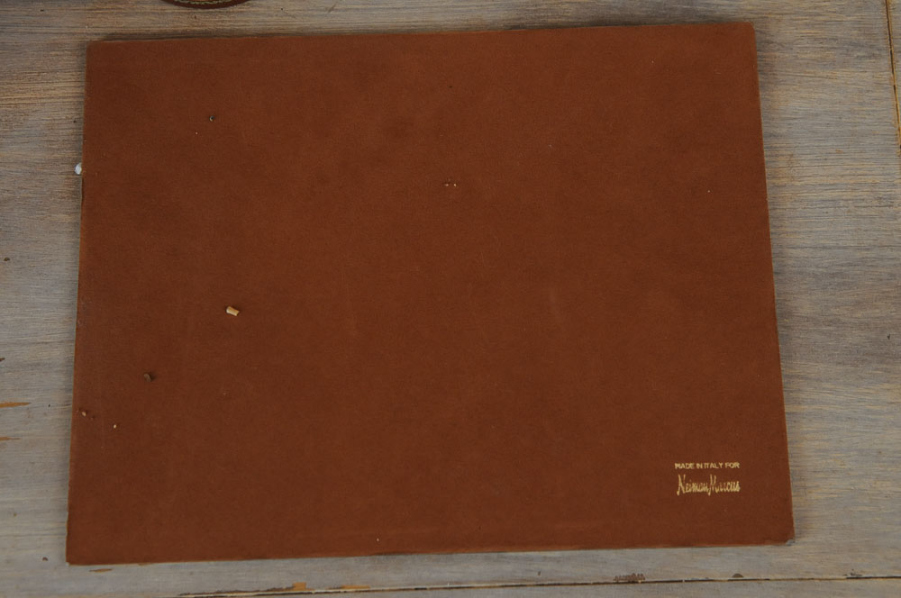 Leather Office Decor