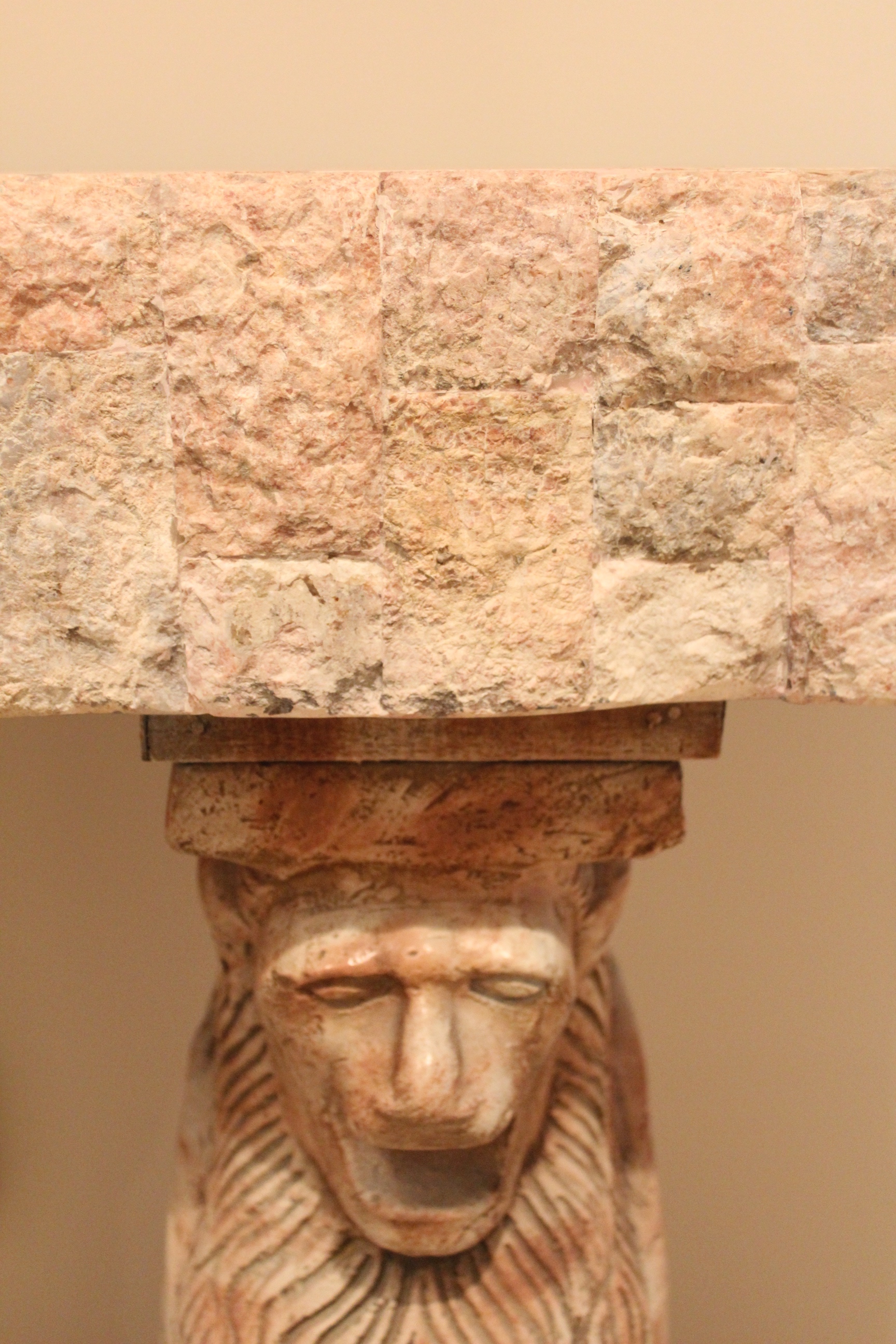 Marble Sphinx Table