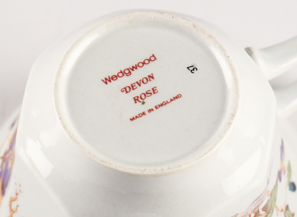 Wedgwood China, Devon Rose Pattern