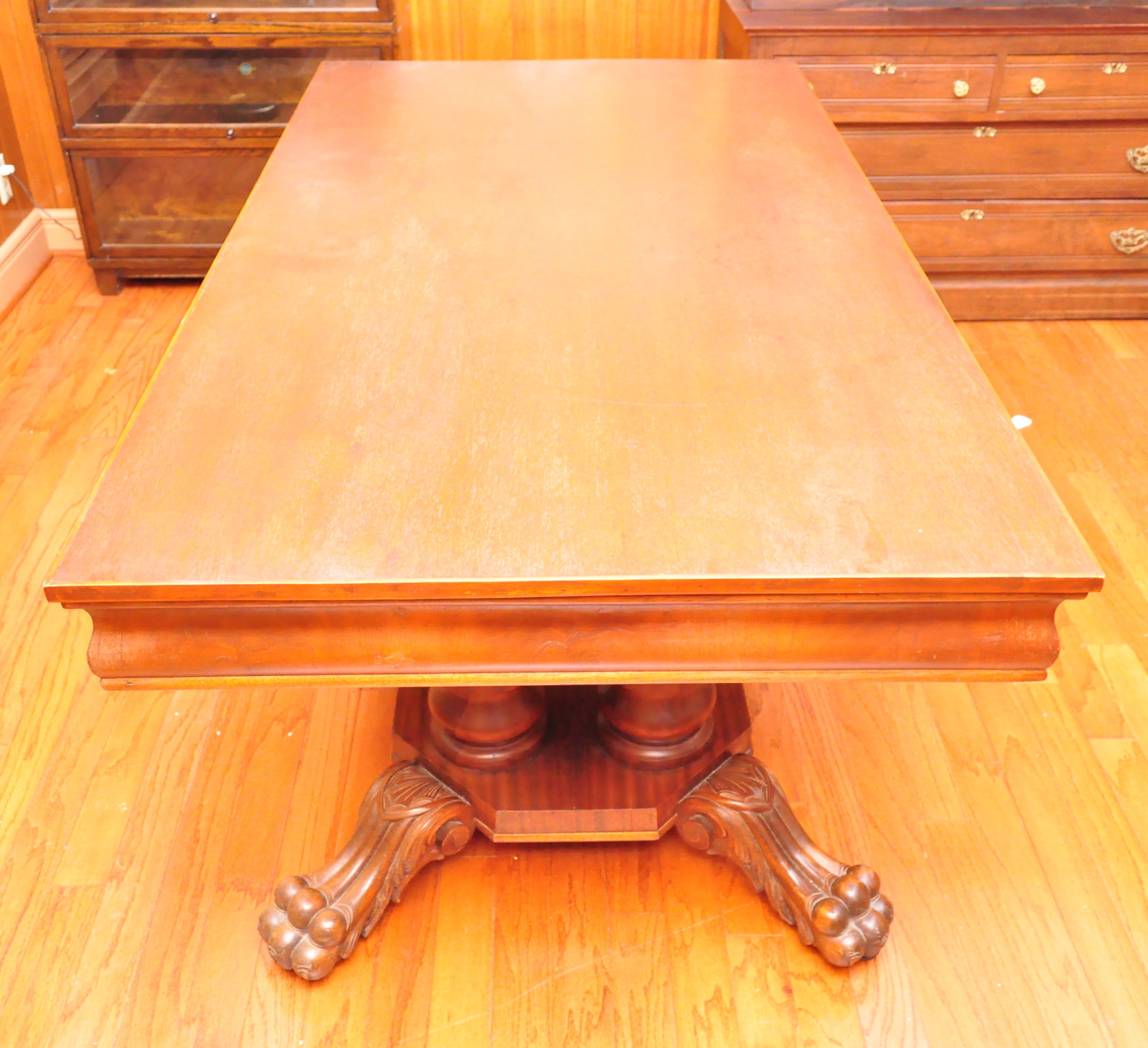 Antique Cherry Library Table