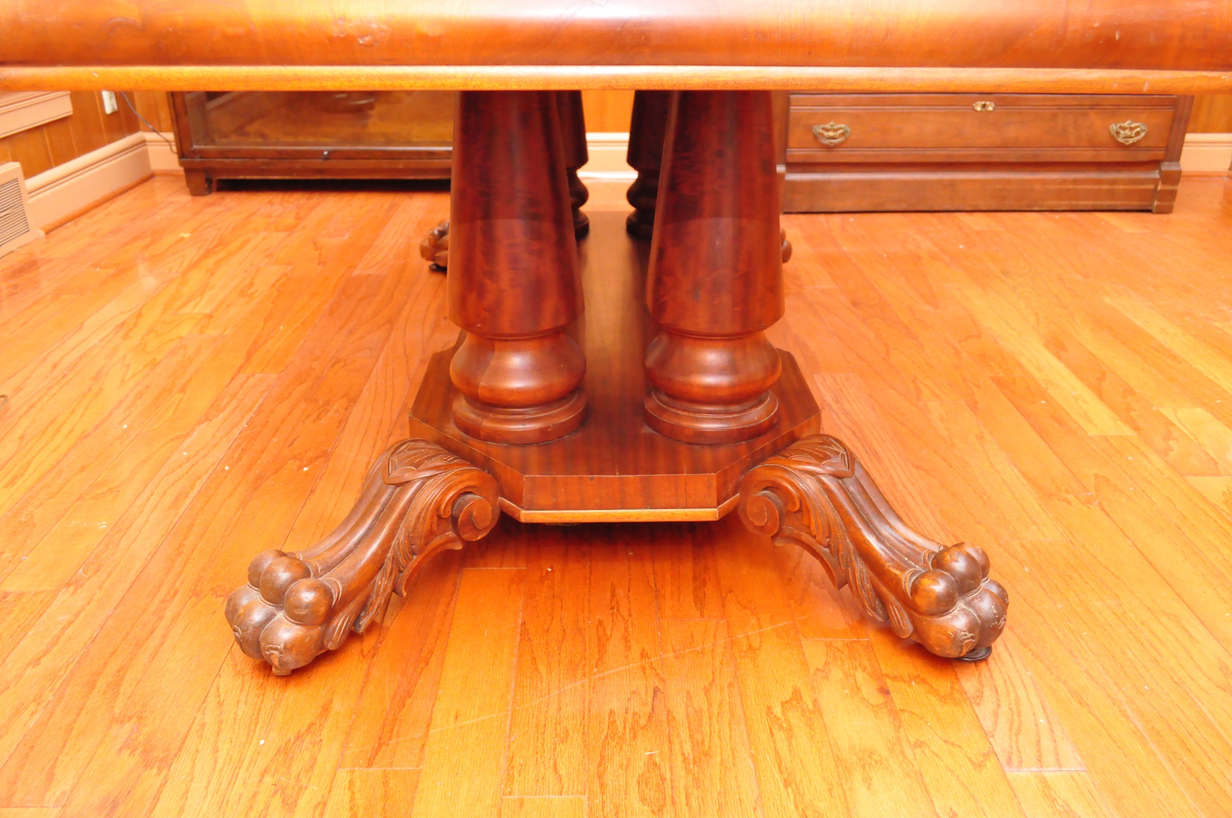 Antique Cherry Library Table