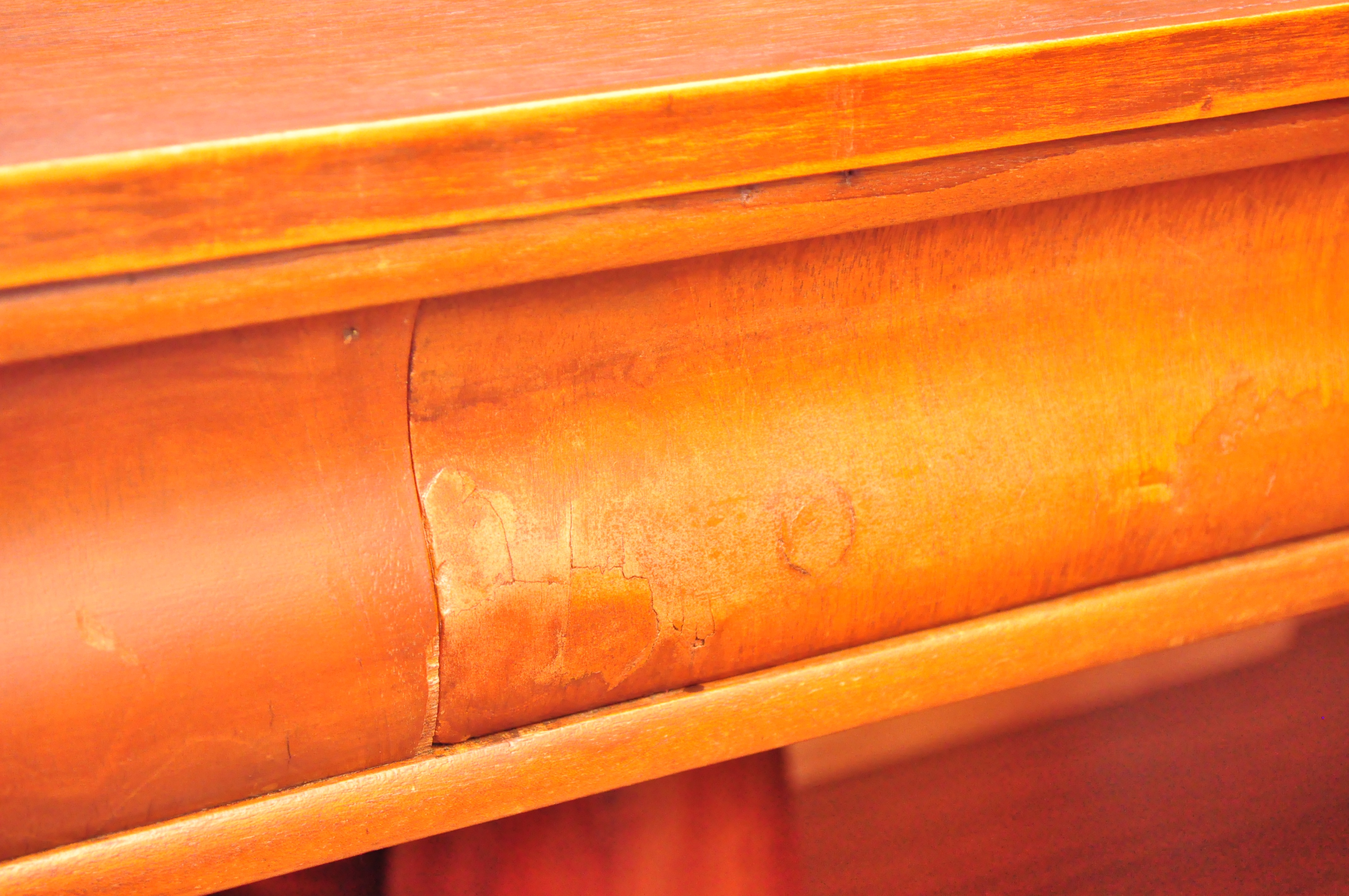 Antique Cherry Library Table