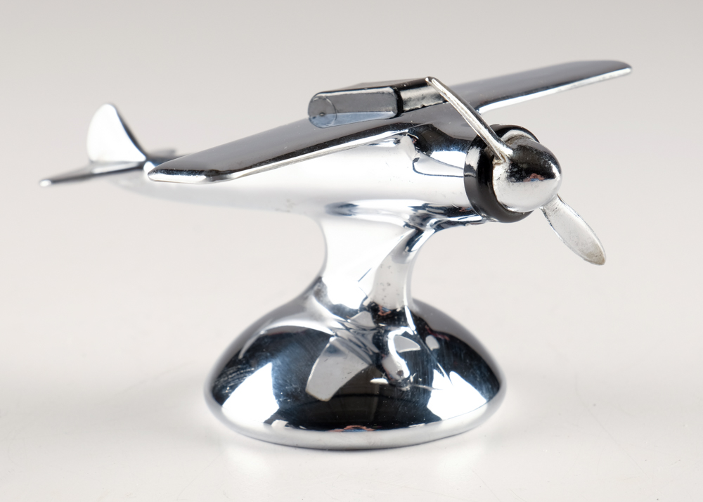 Mid Century Art Deco Airplane Table Lighter