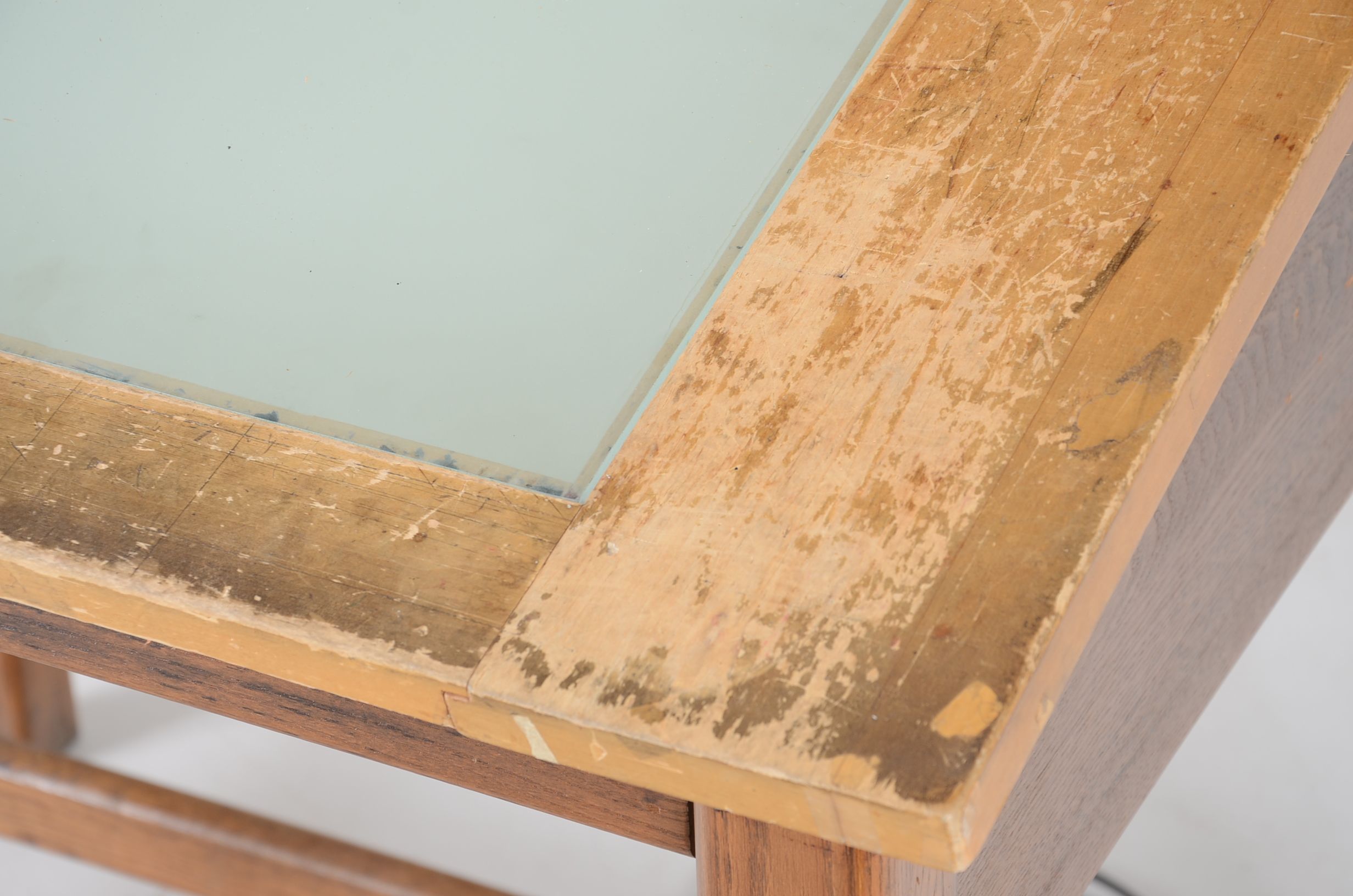 Vintage Lighted Drafting Table