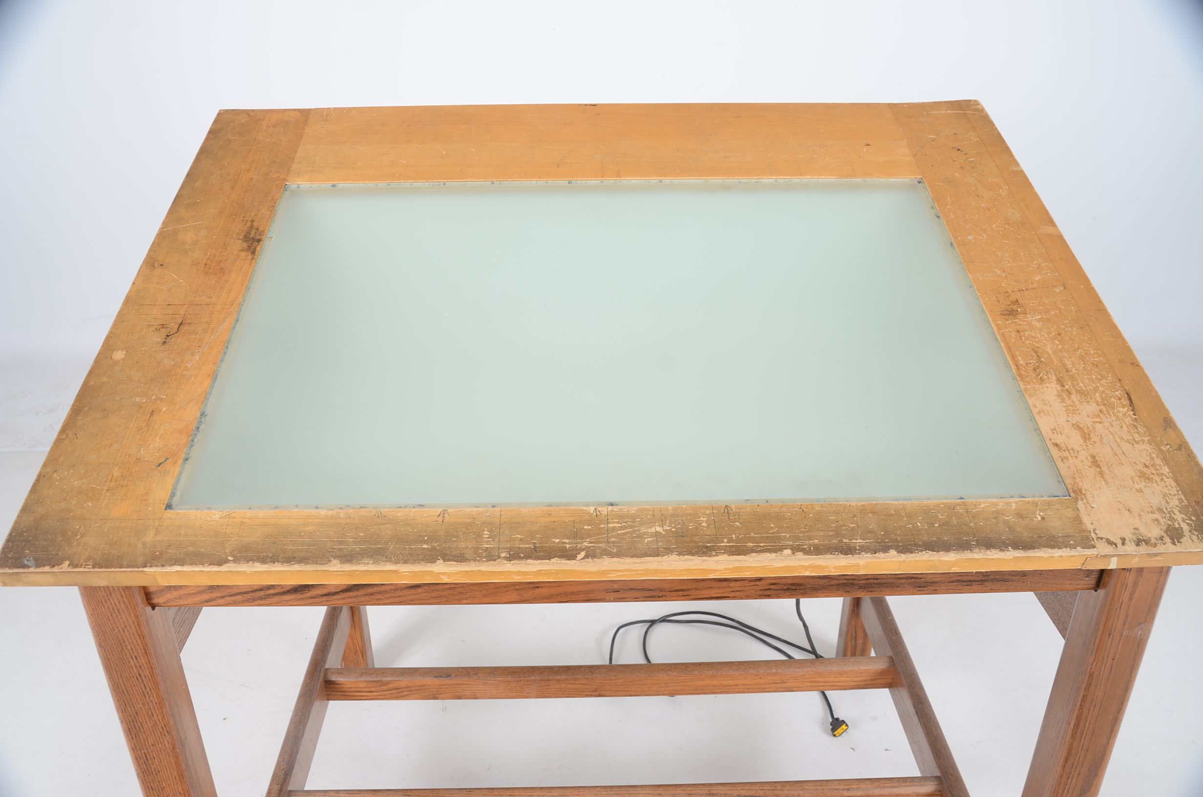 Vintage Lighted Drafting Table
