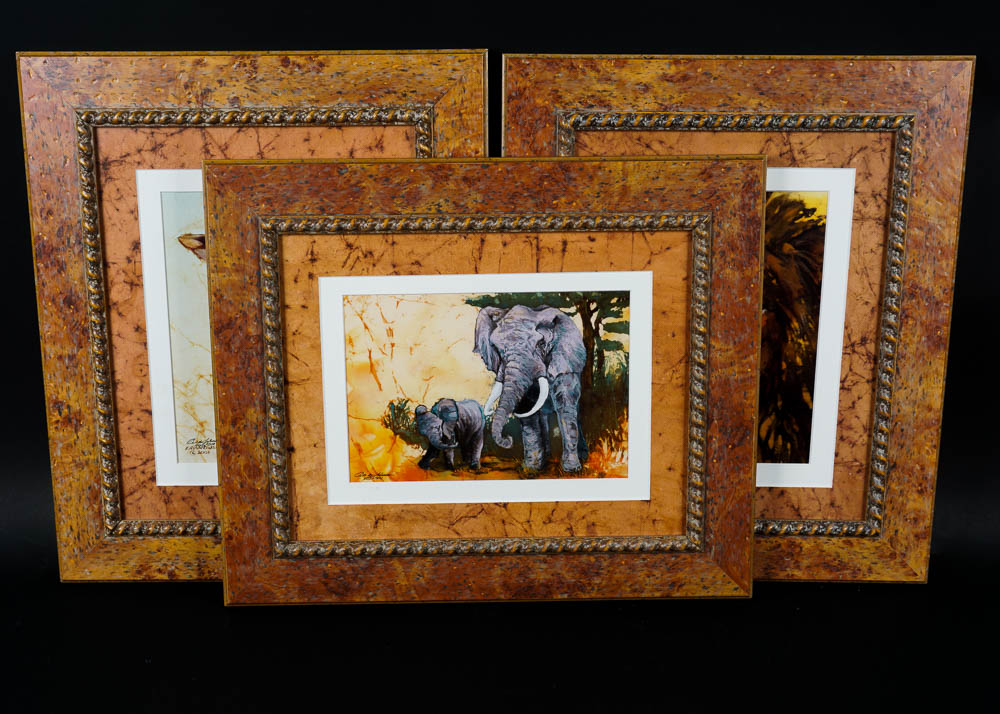 Signed and Numbered Prints of African Wildlife