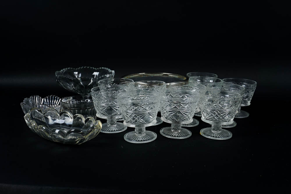 Cut and Pressed Glass Collection