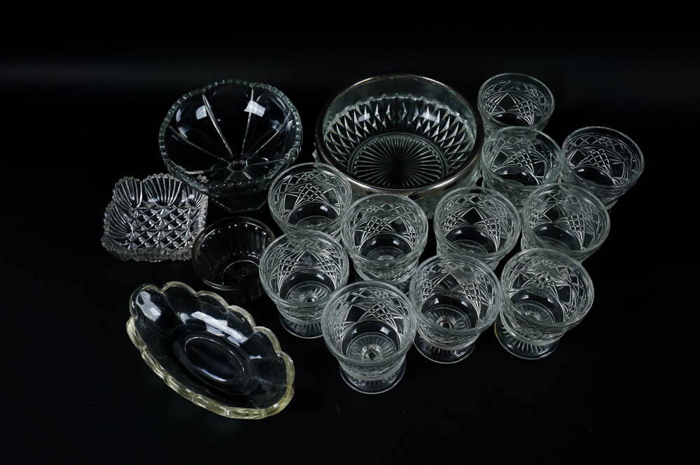 Cut and Pressed Glass Collection