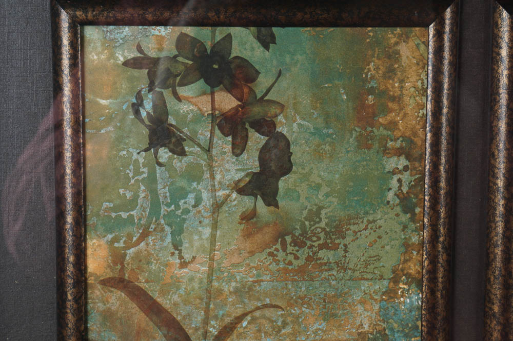 Framed Floral Wall Art