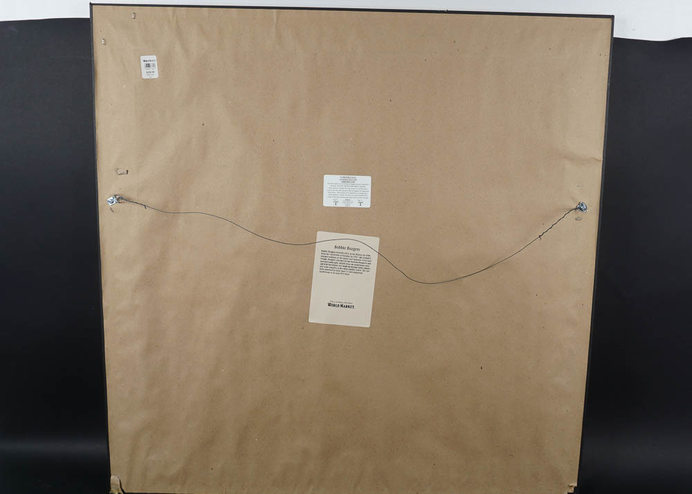 Framed Floral Wall Art