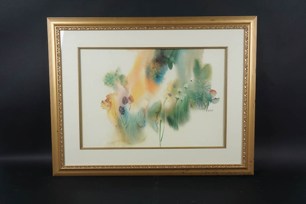 Framed Floral Wall Art