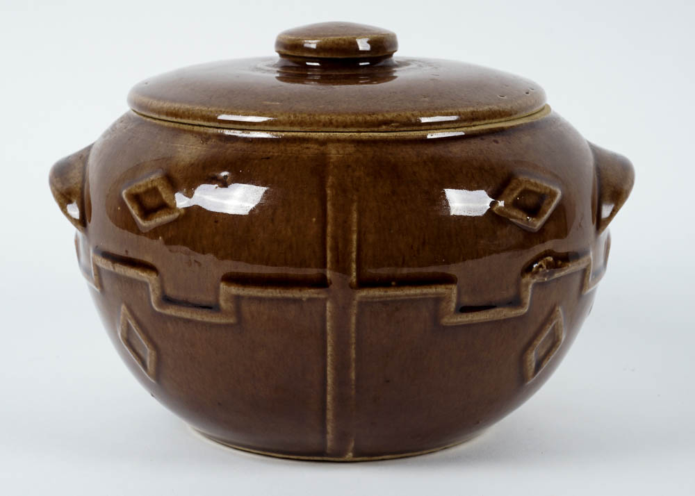 Glazed Stoneware Vessel