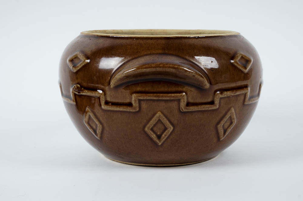 Glazed Stoneware Vessel