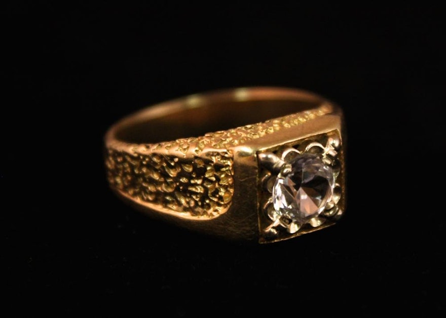 Vintage Dason 10K Gold Men's Ring