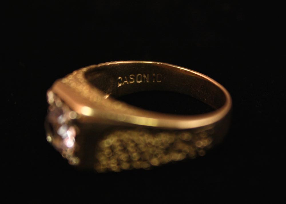 Vintage Dason 10K Gold Men's Ring