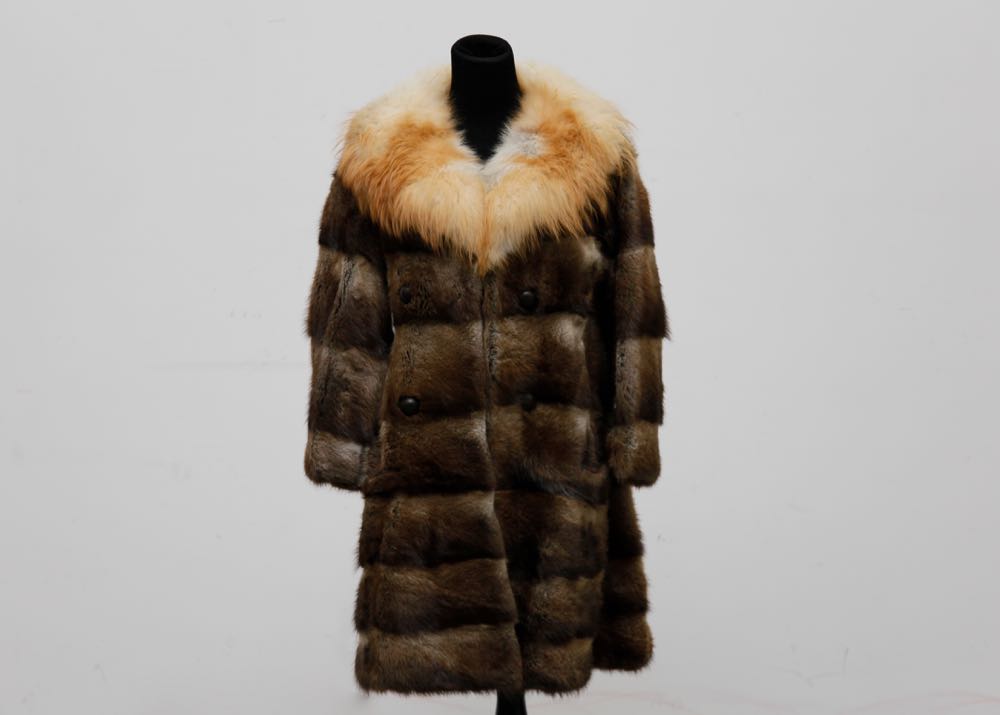 Muskrat Fur Coat