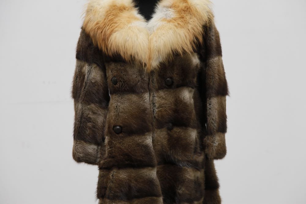 Muskrat Fur Coat