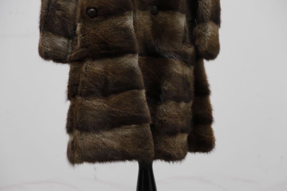 Muskrat Fur Coat